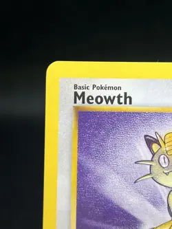 Pokemon TCG Meowth 56/64 Jungle 1st Edition Regular LP - Image 2