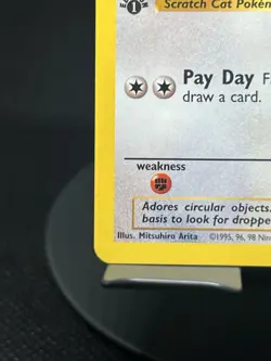 Pokemon TCG Meowth 56/64 Jungle 1st Edition Regular LP - Image 5