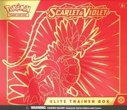 Pokemon TCG Scarlet and Violet Base Set ETB Elite Trainer Box Koraidon Sealed - Image 3