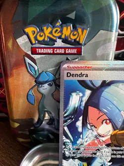 Pokemon TCG Dendra Trainer 266/193 Paldea Evolved Full Art - Image 2