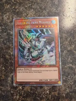 Yugioh Mobius The Frost Monarch - RA03-EN142 - Platinum Secret Rare - NM - Image 1