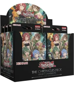 Yugioh The Chronicles Deck: Spirit Charmers FACTORY SEALED DISPLAY (8 Decks) - Image 1