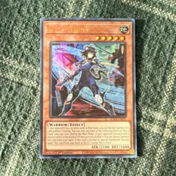 Konami Yu-Gi-Oh! K9-17 Izuna - Ultra Rare - 1st Edition JUSH-EN031 - Image 1