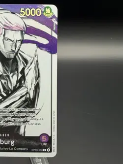 One Piece TCG Iceburg OP03-058 Alt Art Leader Pillars of Strength English NM - Image 4