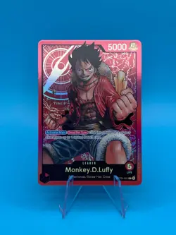 Monkey D. Luffy - ST01-001 Foil Leader - Starter Deck 1 - One Piece English - Image 1