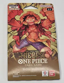 One Piece English PRB-01 Premium The Best Sleeved Booster Pack New Sealed - Image 1