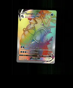 Fan-Art READ DESCRIPTION BELOW HOLO Gyarados Card Gyarados Pokemon Card p3 - Image 1