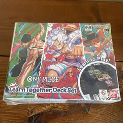One Piece Card Game: Learn Together Deck Set (LT-01) - ENG SEALED - Image 1