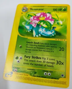 MINT Pokemon TCG Venusaur Card 67/165 Expedition Base Set, Regular Rare - Image 1