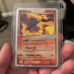 Moltres ex #031, Black Star Nintendo Promo, Holo Rare Pokemon Card, 2005 - Image 1