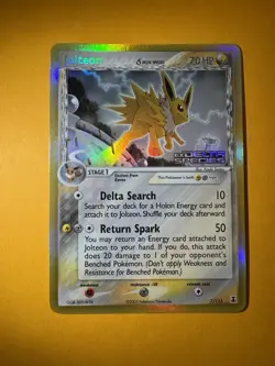 Jolteon 7/113 Holo Delta Species 2005 Rare Vintage Pokemon Card LP/NM - Image 1