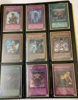 Yugioh Card Collection with Binder, Blue Eyes, Dark Magicians Various Rarities - Image 2