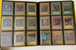 Yugioh Card Collection with Binder, Blue Eyes, Dark Magicians Various Rarities - Image 3
