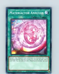 Yu-Gi-Oh TCG Materiactor Annulus DIFO-EN066 1st Edition Common Card NM - Image 1