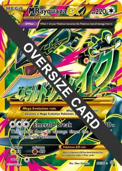 M Rayquaza EX 098/098 Jumbo Cards Holo - Image 1