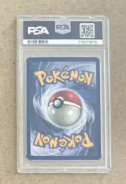 1999 Pokemon Jungle Venomoth Holo Error Card #13 PSA 7 - Image 2