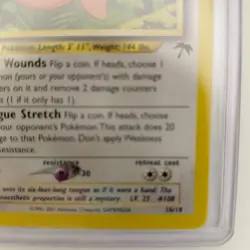 Lickitung 16/18 Near Mint Southern Islands Pokemon TCG Trading Card NM WOTC 2001 - Image 5