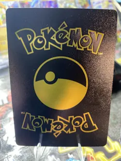 Detective Pikachu GX Black Foil Fan Art Vinyl Collector Pokemon Card - Image 3