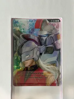 [Regional] RP-002 Promo Resource - Gundam TCG Card Game Alternate Art Bandai - Image 1