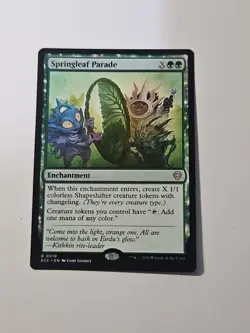 MTG Commander ECL R Springleaf Parade #0019 - Image 1