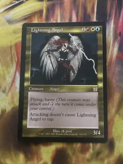 Lightning Angel #108 Apocalypse APC Magic MTG - Image 1