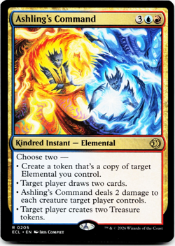 Ashling's Command [Lorwyn Eclipsed] Magic MTG ECL 0205 NM 💧🔥 - Image 1