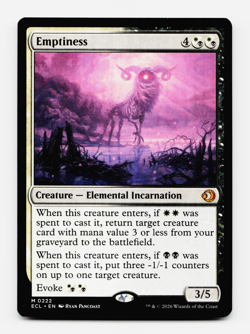 Emptiness [Lorwyn Eclipsed] Magic - MTG ECL 0222 NM ⚪💀 - Image 2