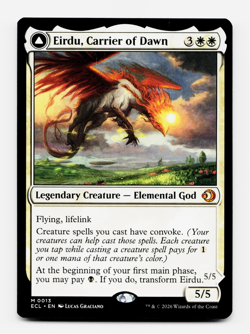 Eirdu, Carrier of Dawn [Lorwyn Eclipsed] Magic - MTG ECL 0013 ⚪ - Image 3