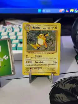Pokemon TCG Raichu 36/108 Holo XY Evolutions NM - Image 2