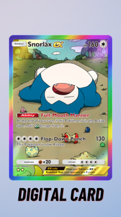 Snorlax EX Rainbow Eevee Grove Pokemon TCG Pocket 2 Star ⭐⭐ (English) - Image 1