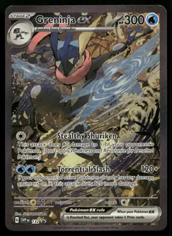 Greninja ex 132 Shrouded Fable Promo Special Illustration Rare SVP Pokemon NM - Image 1