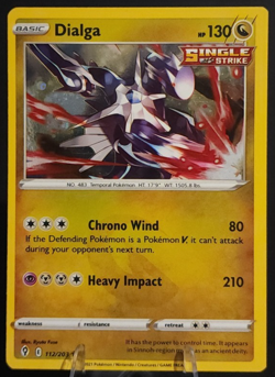 Dialga 112/203 Promo (Cosmos Holo) - Pokemon TCG - Evolving Skies (LP) - Image 1
