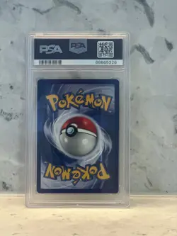 1999 Pokemon Base Set 1st Edition Machop #52 PSA 8 - Image 2