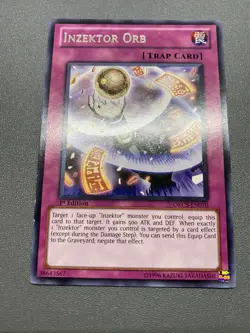 Yu-Gi-Oh! INZEKTOR ORB Rare 1st Edition ORCS-EN070 HP - Image 1