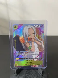 S-Snake (Alt Art) OP13-114 R Carrying on His Will - ONE PIECE Card Game ENGLISH - Image 1