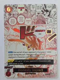 One Piece TCG Honesty Impact OP11-018 Alt Art - Image 1