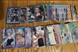Goddess Story Waifu Lot Holo 140 Cards - Image 1