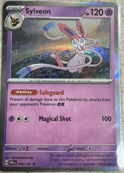 Pokemon PRISMATIC EVOLUTIONS Complete 9 Card Set NM Eevee Umbreon Sylveon Holo - Image 4