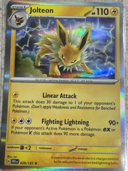 Pokemon PRISMATIC EVOLUTIONS Complete 9 Card Set NM Eevee Umbreon Sylveon Holo - Image 5