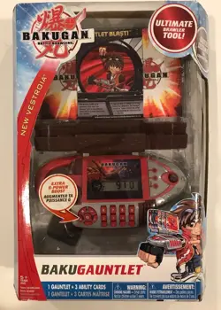 NEW Bakugan Bakugauntlet Ultimate Brawlers W/ 3 Ability Cards Kids Toy - Image 1