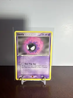 Pokemon TCG Gastly Card FireRed & LeafGreen Regular 63/112 Near Mint - Image 1