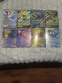 Pokemon Jumbo Card Lot Of 8 Good Condition - Image 1