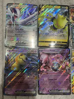 Pokemon Jumbo Card Lot Of 8 Good Condition - Image 2