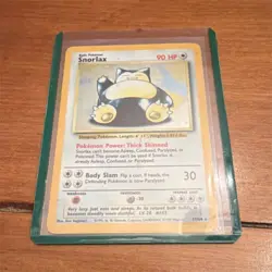 Pokemon Snorlax 11/64 Jungle Holo Rare 90 HP Unlimited Ken Sugimori Card - Image 1