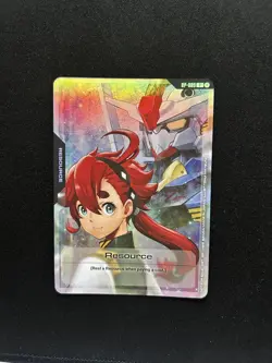 Gundam Card Resource Suletta Mercury Aerial RP-009 P Promo ENGLISH GENCON 2025 - Image 1