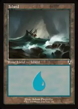 10 pcs Island (291) - Retro FOIL - MtG Innistrad Remastered - NM - Image 1