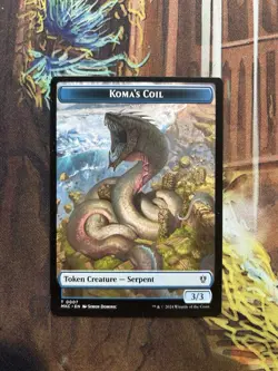 Koma's Coil - Token - Murders at Karlov Manor Commander *NM* Near MInt MTG - Image 1