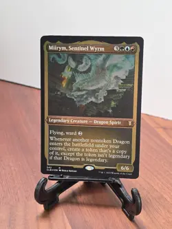 Miirym, Sentinel Wyrm Foil Etched Commander Legends: Battle for Baldurs Gate Mtg - Image 1