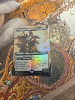 Murderous Rider 1981 Foil MTG Secret Lair - NM - - Image 1