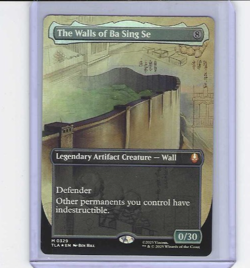 Magic Avatar The Last Airbender The Walls of Ba Sing Se Borderless Foil M0329 - Image 1